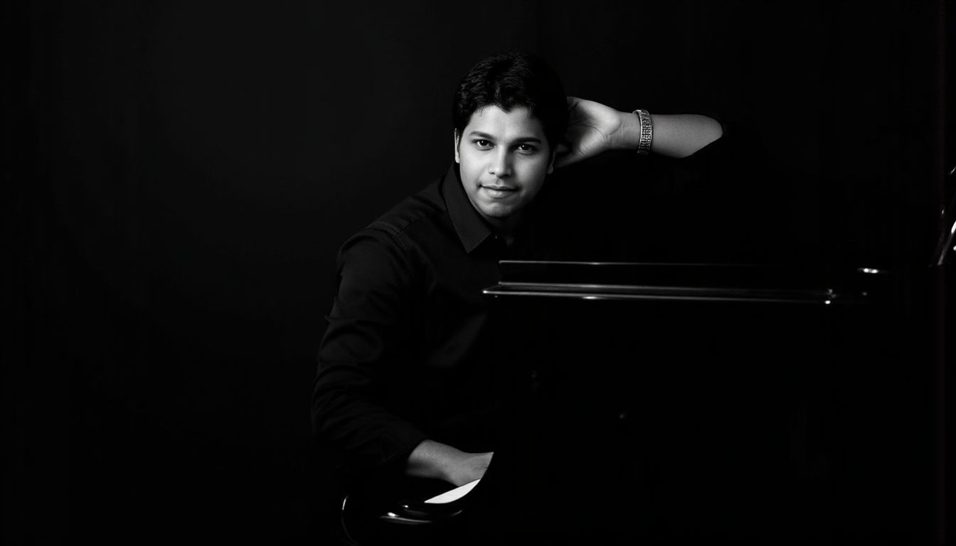 Mariyan Pascal at the piano